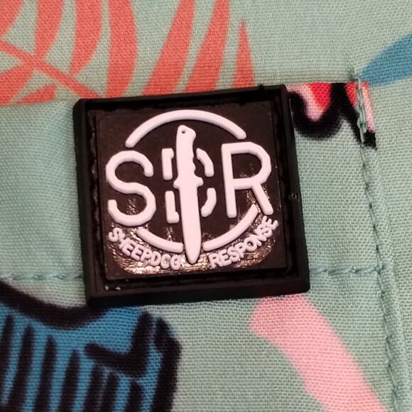 Nine Line x Sheepdog Response Hippo Hawaiian Shirt Size XL - Picture 5 of 8